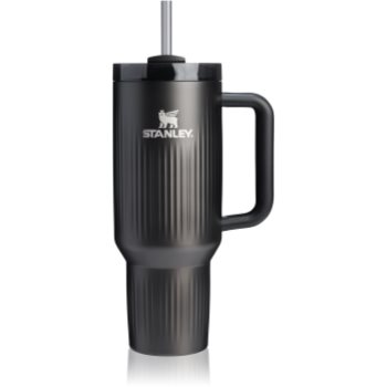 Stanley Quencher H2.O Fluted Tumbler pahar din oțel inoxidabil cu pai mare